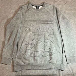 NIKE gray crewneck